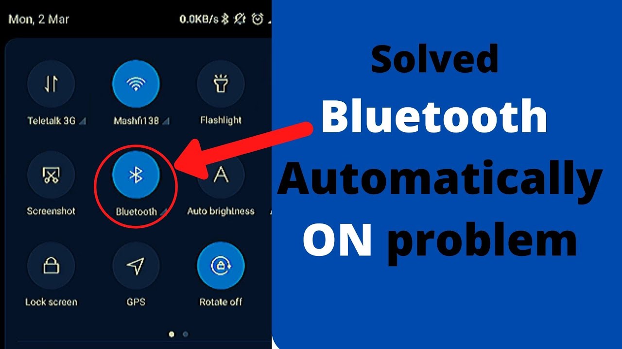 How to Stop Bluetooth from Automatically